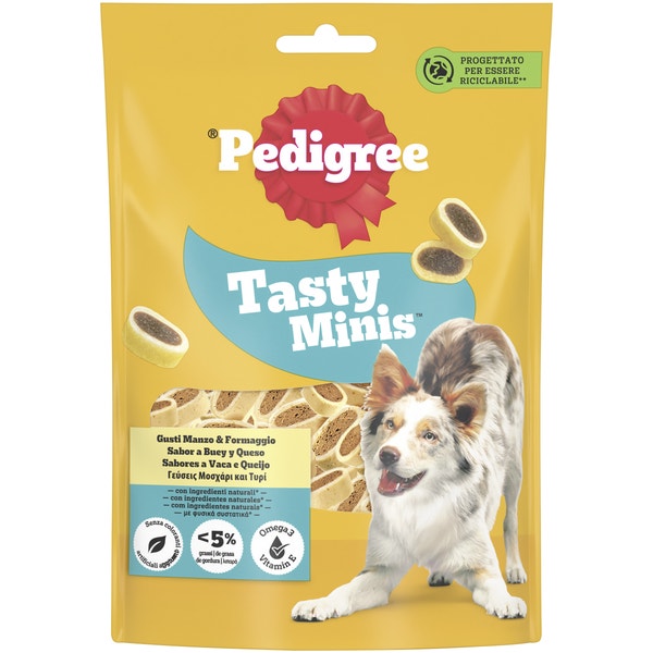image 05998749127049_Pedigree%20Tasty%20Minis%20Cheesy%20Nibbles%20140g%20FOP%20%281%29
