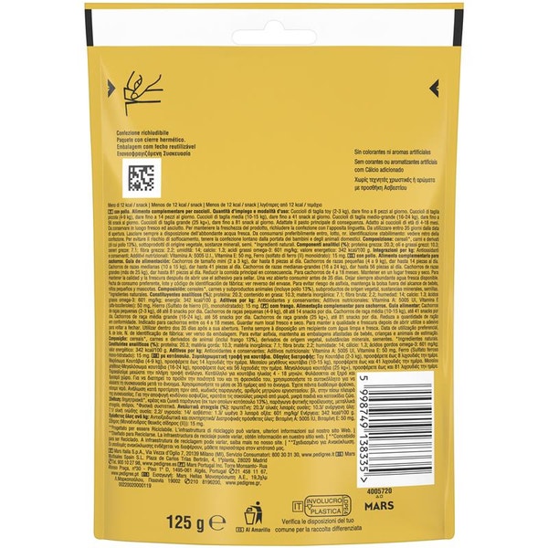 image 05998749138335%20PED%20Tasty%20Minis%20Chewy%20Cubes%20Puppy%20125g%20BOP